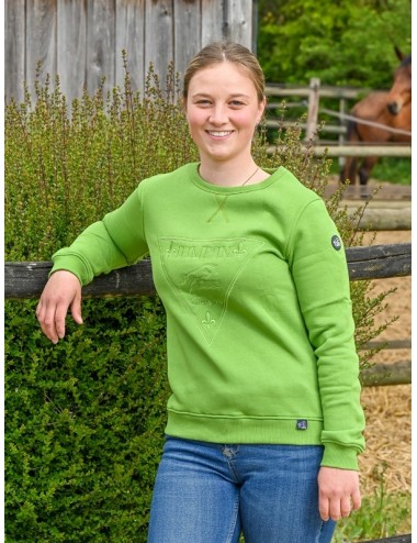Spring green sweater