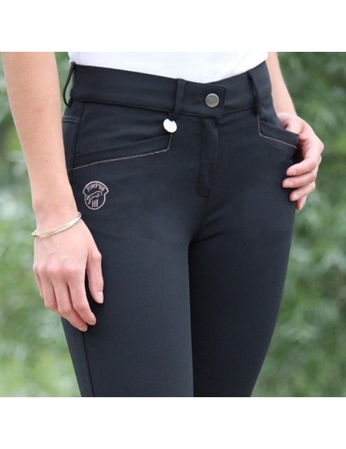 Pantalon d'équitation dame - Super X - Noir