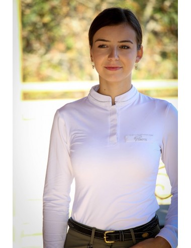 Long-sleeve Competition Polo shirt - Ophélie